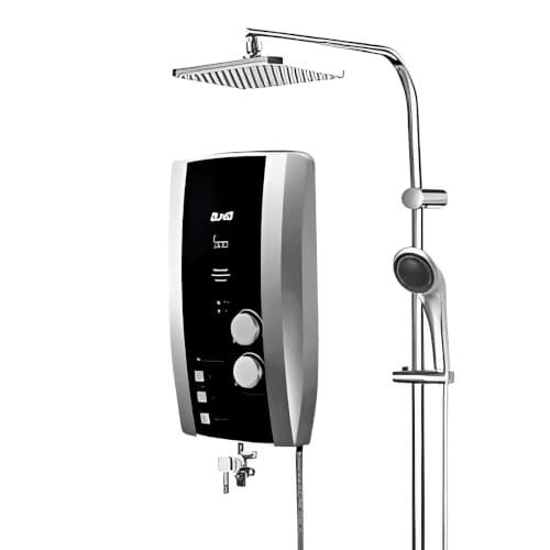 Smartfit Plumbers - Alpha instant shower with built-in pump AS200EP