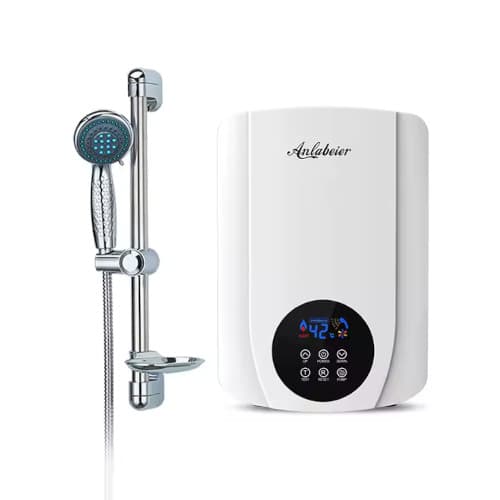 Smartfit Plumbers - Analabier Instant Shower with Built-In Pump - Powerful and Convenient Showering