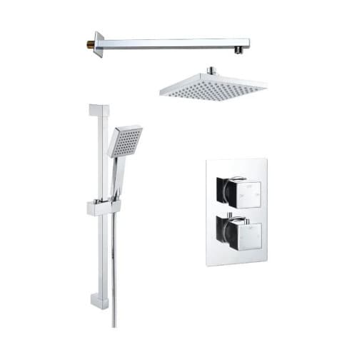 Smartfit Plumbers - Concealed shower mixer 5 way Chrome finish: K-8418