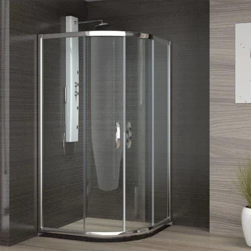 Smartfit Plumbers - Custom made 10mm Glass shower cubicle