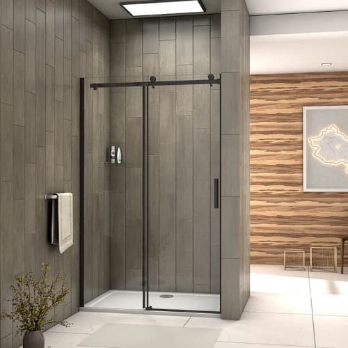 Smartfit Plumbers - Frameless Sliding shower cubicle