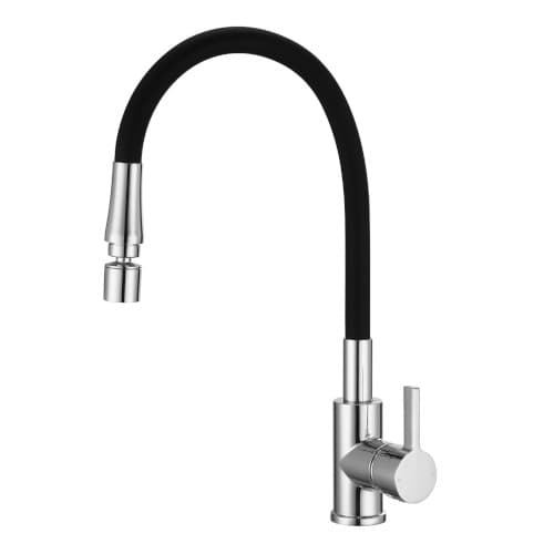 Smartfit Plumbers - Long Neck Kitchen Mixer with Pull-Down Flex - Flexible Convenience for Your Kitchen