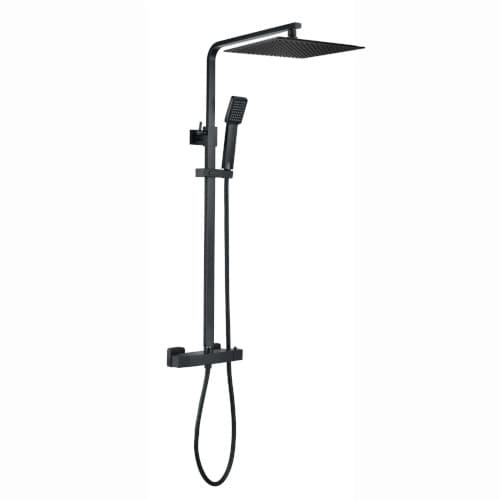 Smartfit Plumbers - Shower Set Matt Black : K-8838H