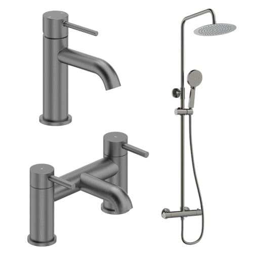 Smartfit Plumbers - Shower Set mixer gun grey - K-8839Q