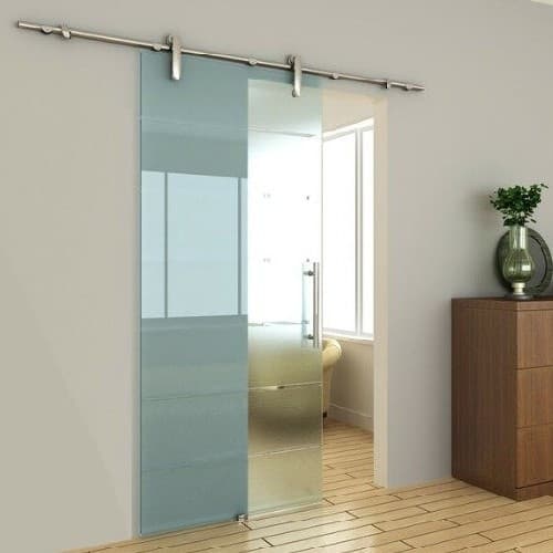 Sliding Bathroom Door